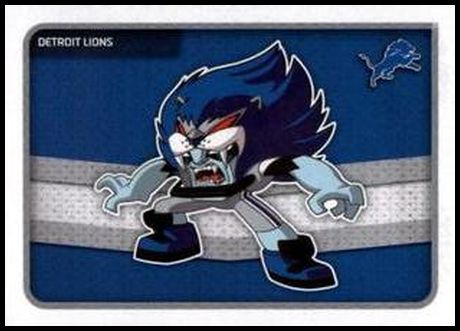 321 Detroit Lions Mascot